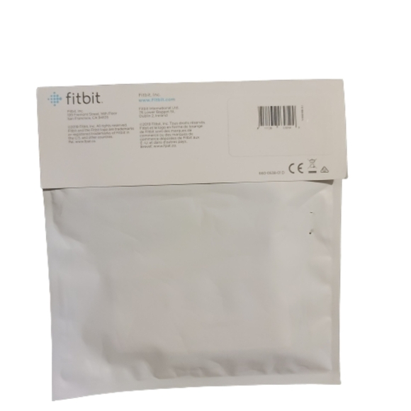 FITBIT Charge 3 & 4 Small Black Genuine Fitbit Accessories Band FB168ABBK - Picture 2 of 3